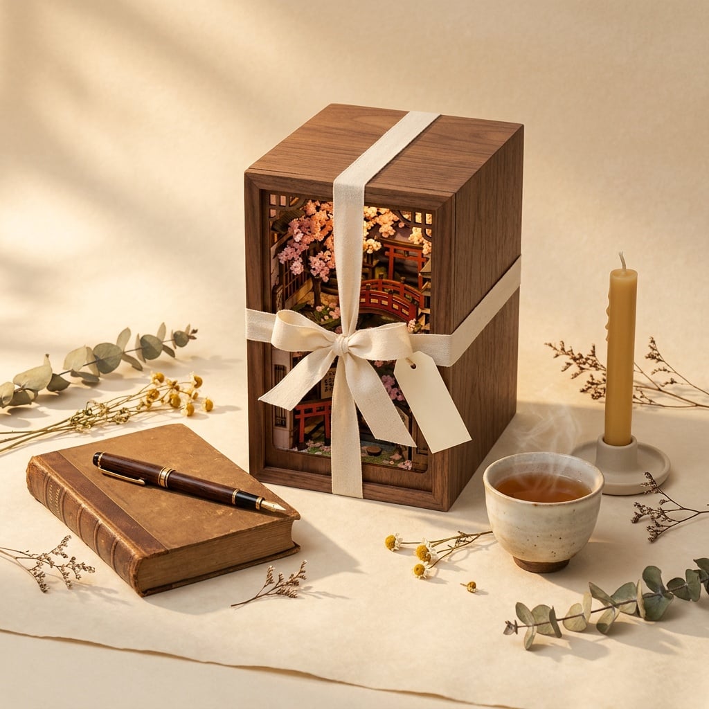 Cadeau pour un Lecteur : 12 Idées Originales 2026 · book nook · couverture article · Nookora