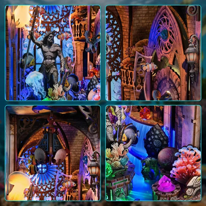 Book Nook - Atlantide Engloutie · book nook · Nookora