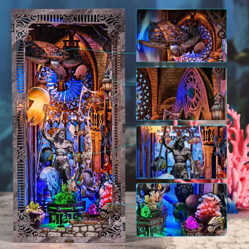 Book Nook - Atlantide Engloutie · book nook · Nookora