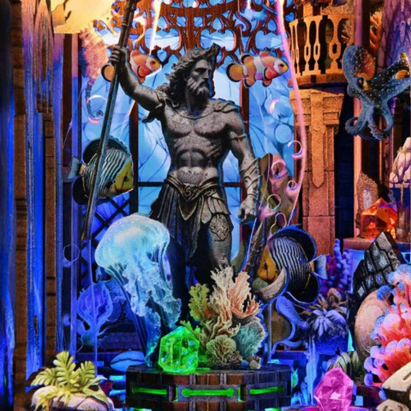 Book Nook - Atlantide Engloutie · book nook · Nookora