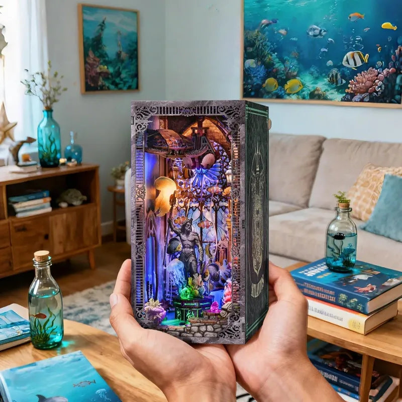 Book Nook - Atlantide Engloutie · book nook · Nookora