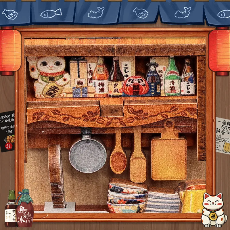book nook choshi no shitamachi details · Nookora