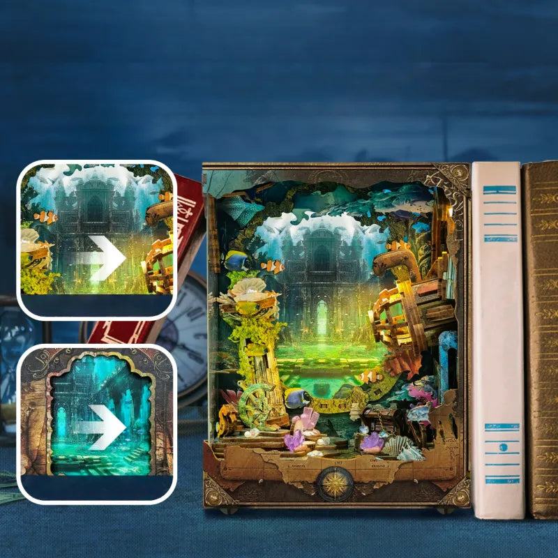 Book Nook - Découverte d'Atlanta · book nook · Nookora