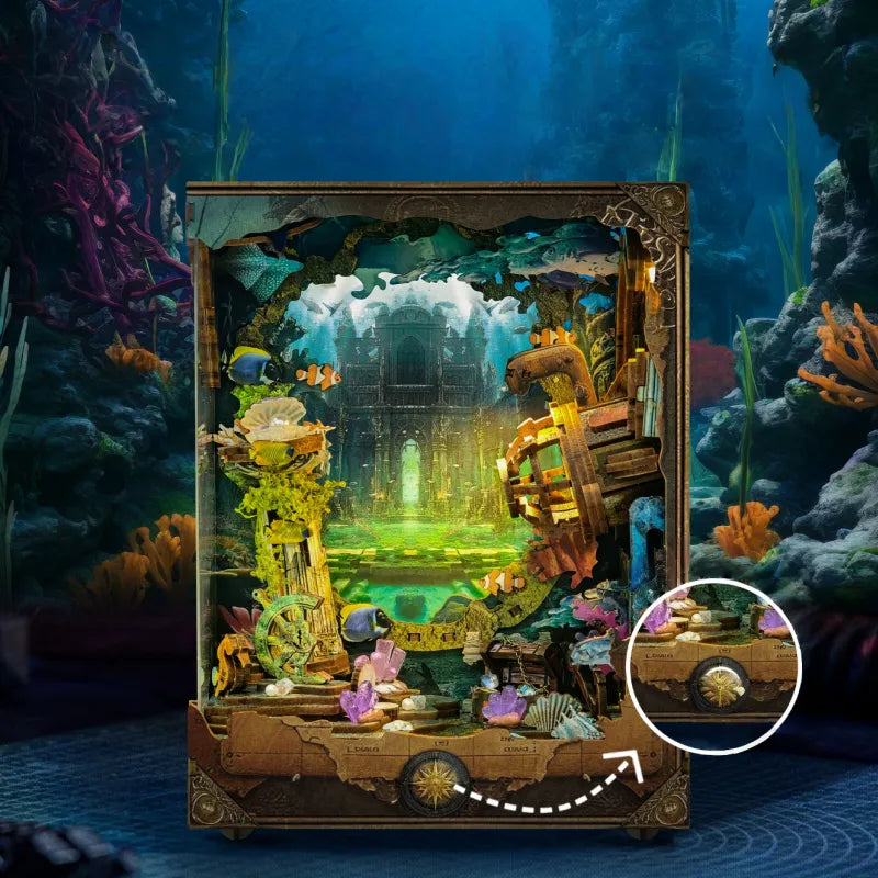 Book Nook - Découverte d'Atlanta · book nook · Nookora