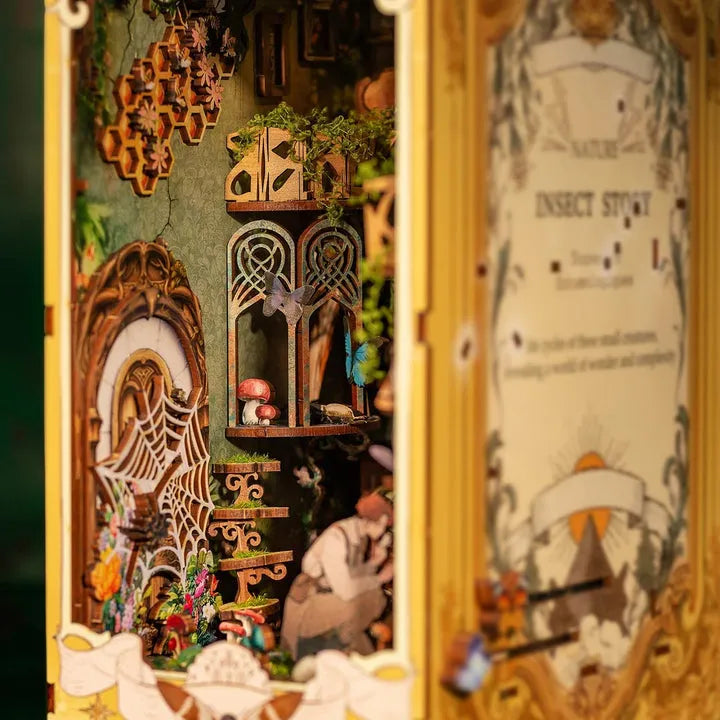 Histoires d'Insectes · kit book nook amour, animaux · Nookora atelier français
