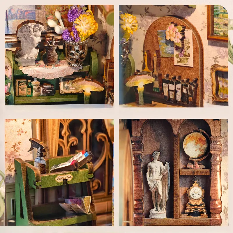 Book Nook - Impression de Monet · book nook · Nookora