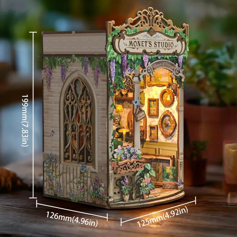 Book Nook - Impression de Monet · book nook · Nookora