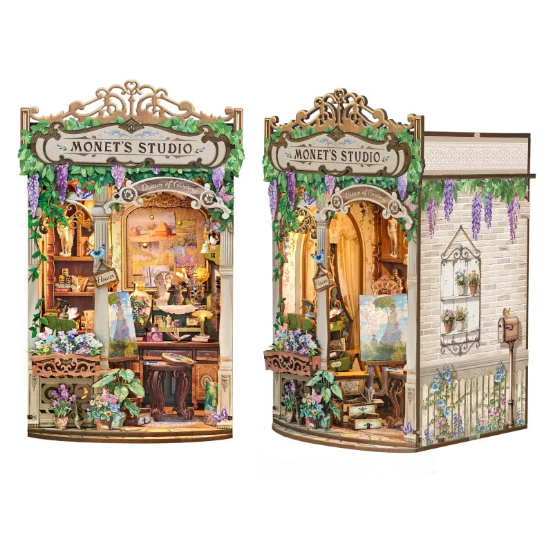 Book Nook - Impression de Monet · book nook · Nookora