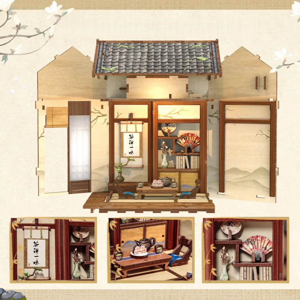 Book Nook - Kirishima Cha-an · Maison de Thé · book nook · Nookora