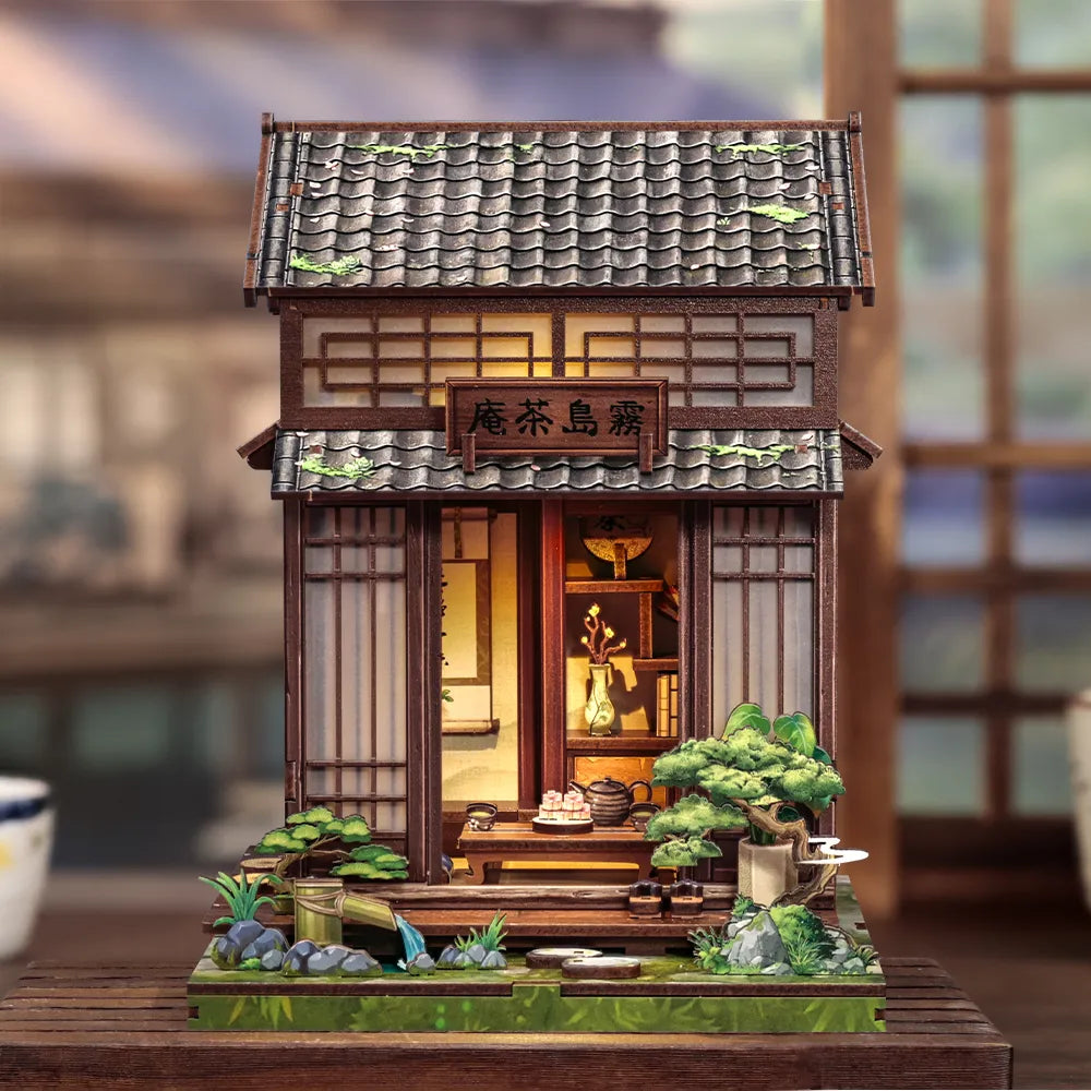 Book Nook - Kirishima Cha-an · Maison de Thé · book nook · Nookora