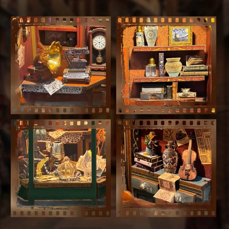 Book Nook - L'Antiquaire du Temps · book nook · Nookora