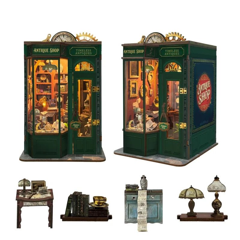 Book Nook - L'Antiquaire du Temps · book nook · Nookora