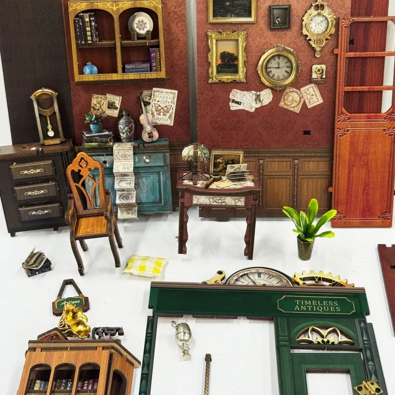 Book Nook - L'Antiquaire du Temps · book nook · Nookora