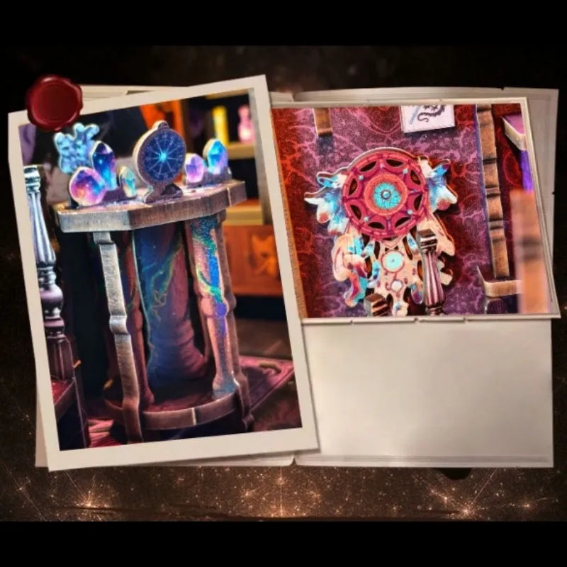 L'Association de Divination du Tarot · kit book nook astrologie, astronomie · Nookora atelier français