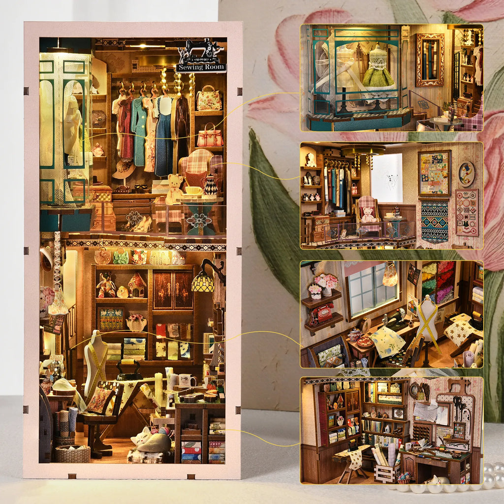 Book Nook - L'Atelier de Couture · book nook · Nookora