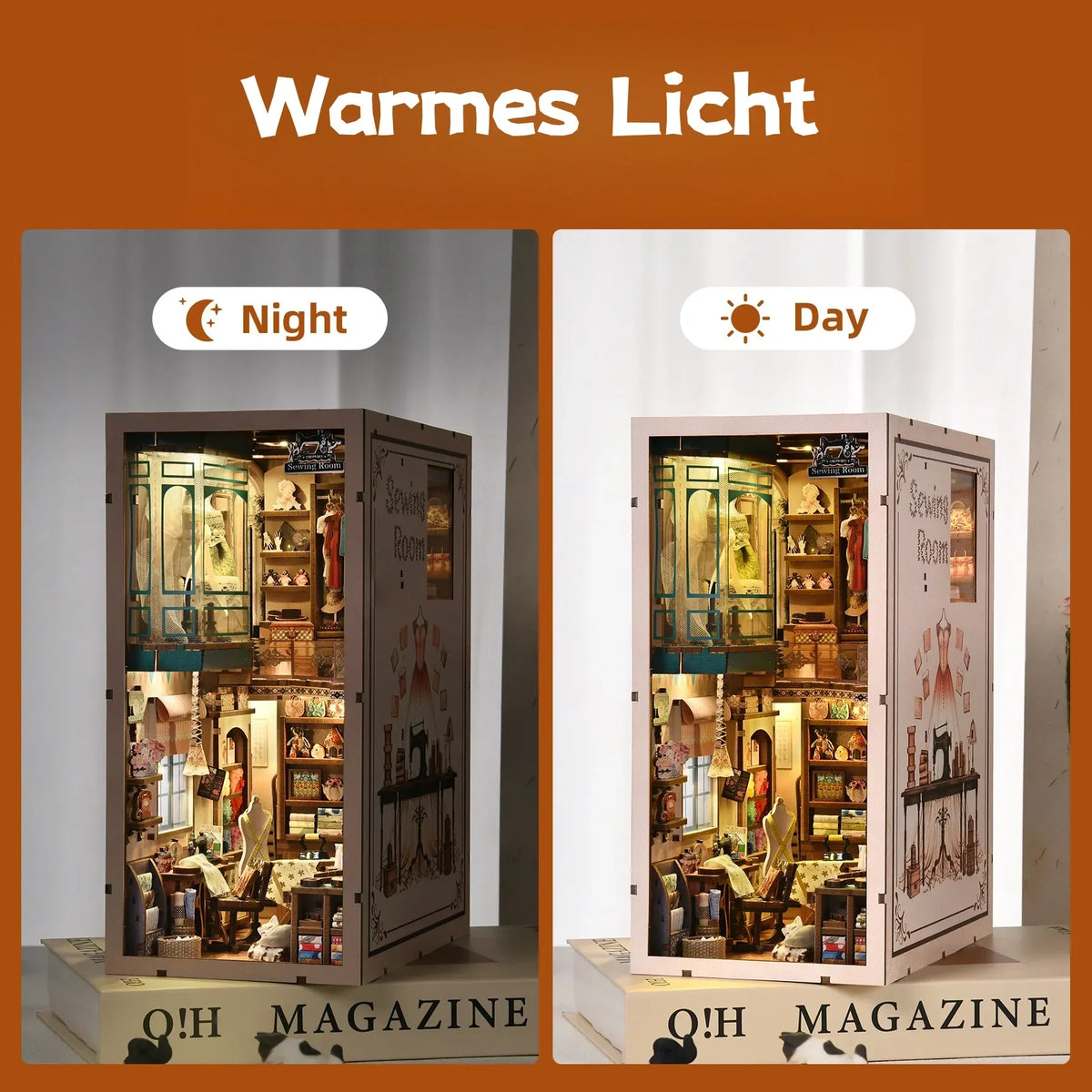 Book Nook - L'Atelier de Couture · book nook · Nookora