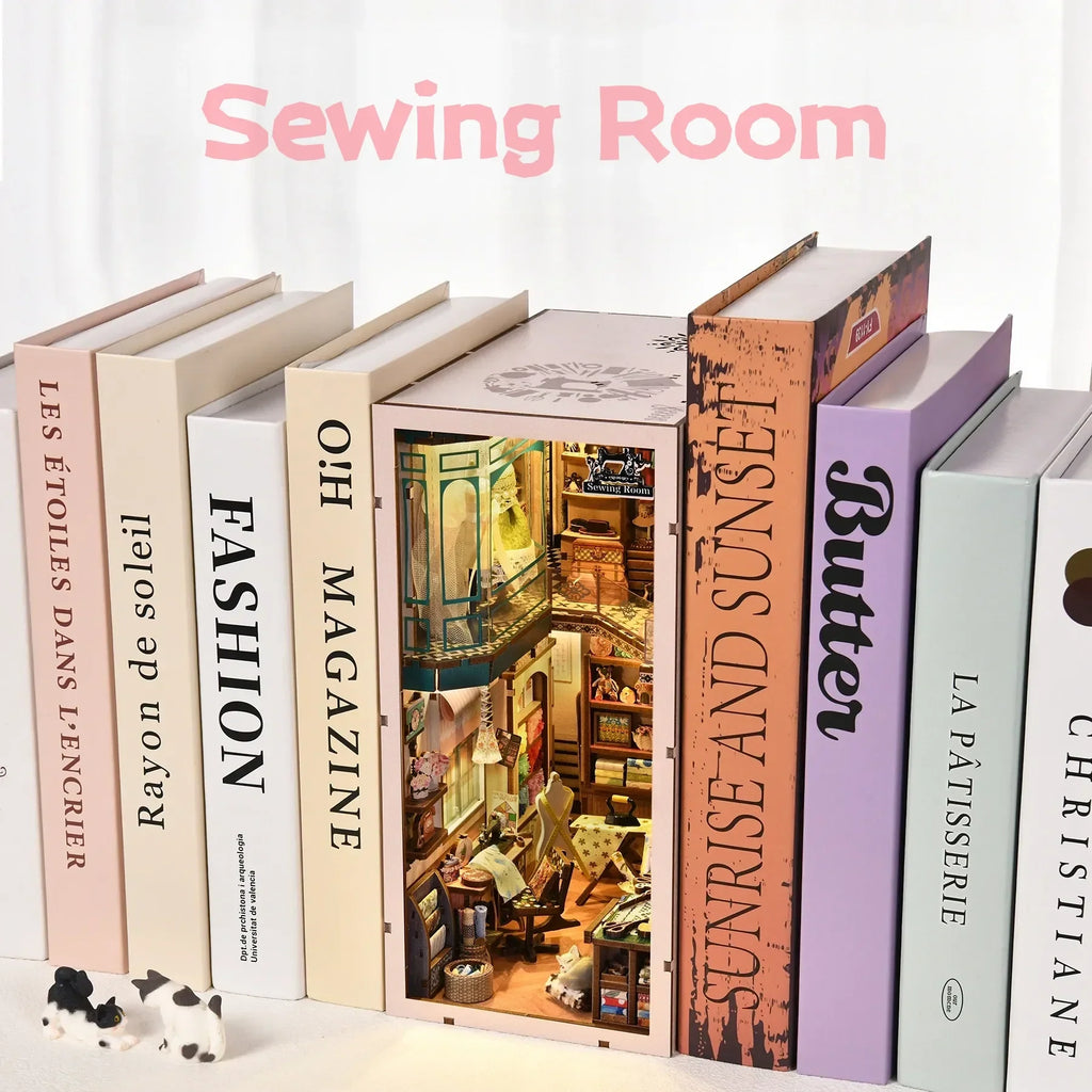 Book Nook - L'Atelier de Couture · book nook · Nookora