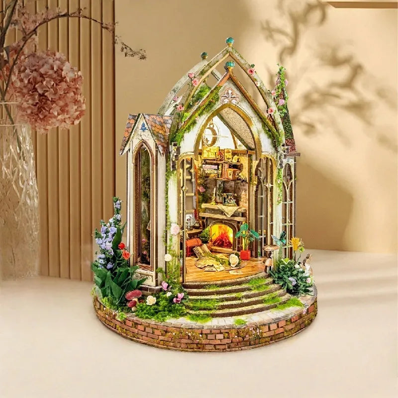 Book Nook - L'Atelier Floral du Pays des Rêves · book nook · Nookora