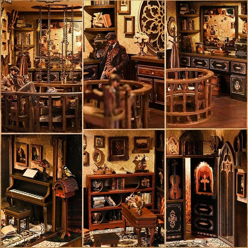 Book Nook - L'Énigme du Coffre Sombre · book nook · Nookora