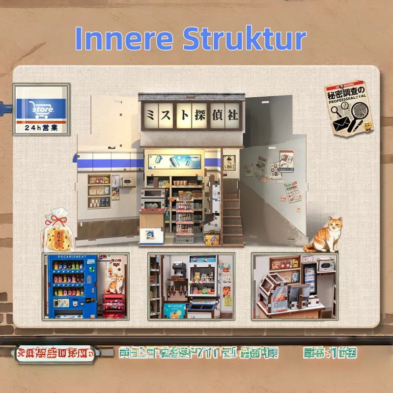 Book Nook - L'Épicerie de Beika-Cho · book nook · Nookora