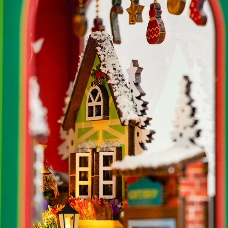 Book Nook - L'Hiver de Noël · book nook · Nookora