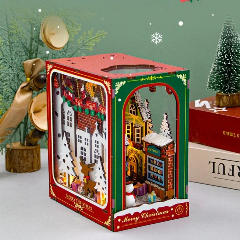 Book Nook - L'Hiver de Noël · book nook · Nookora