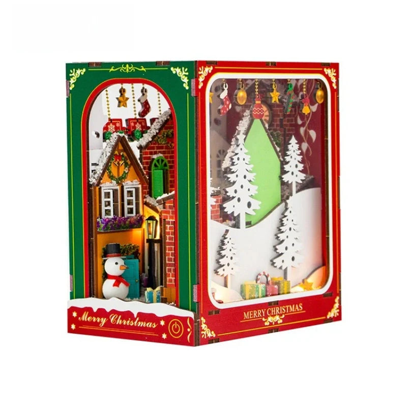 Book Nook - L'Hiver de Noël · book nook · Nookora