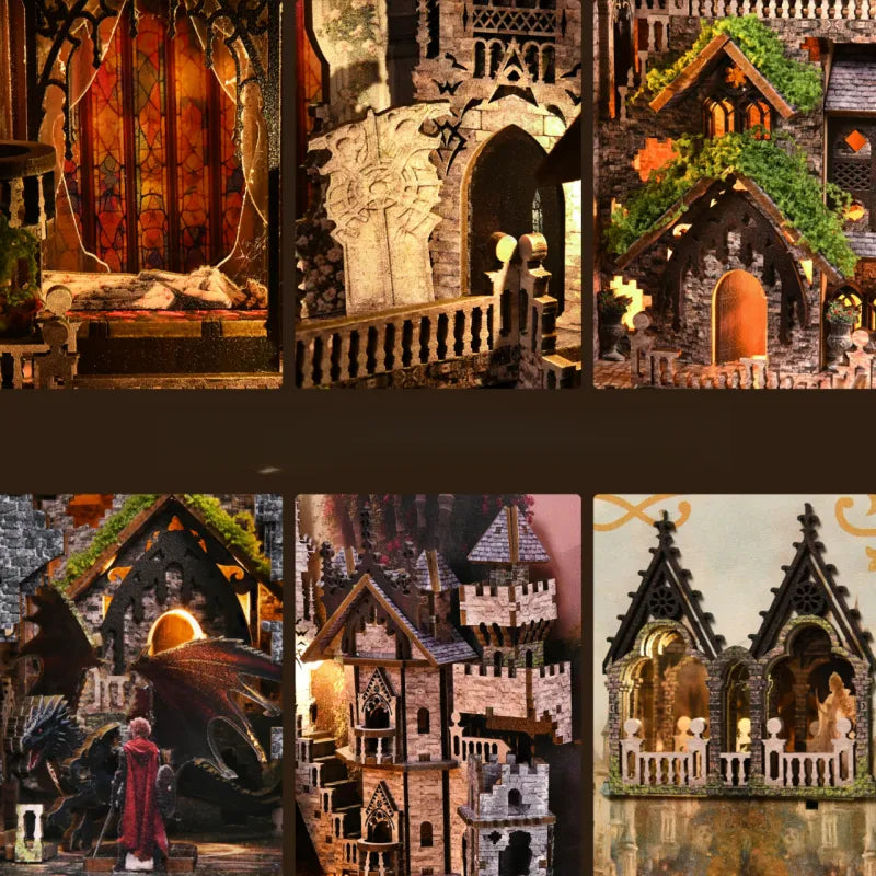 Book Nook - La Belle au Bois Dormant · book nook · Nookora