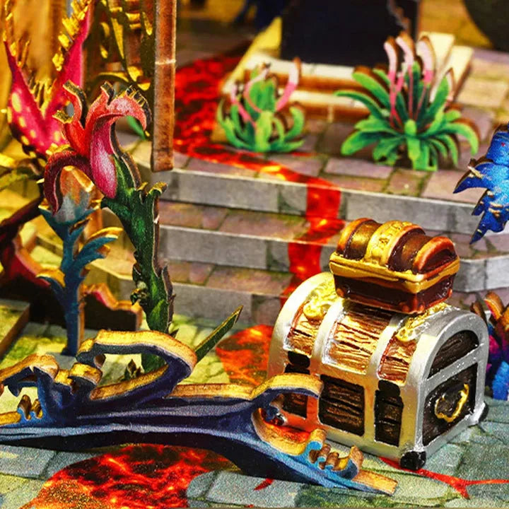 Book Nook - La Boîte de Pandore · book nook · Nookora