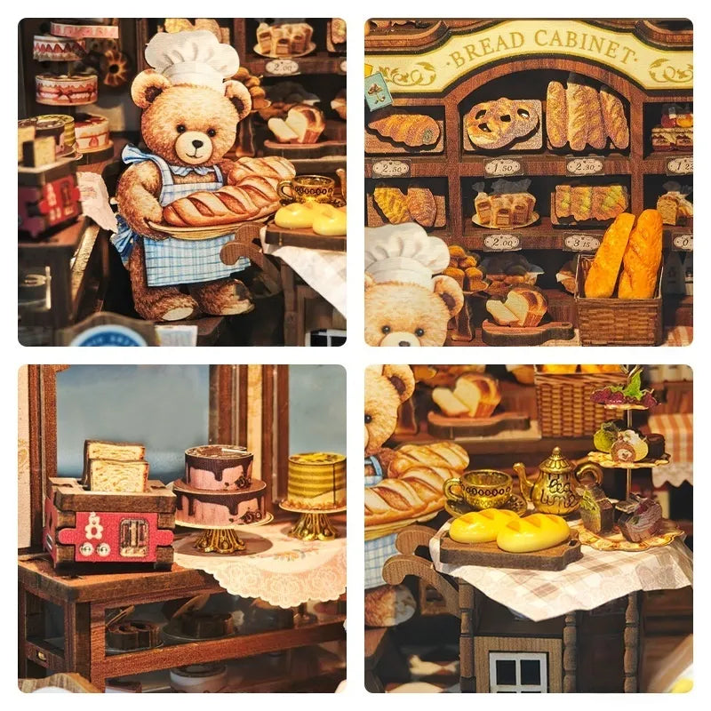 Book Nook - La Boulangerie de l'Ours · book nook · Nookora