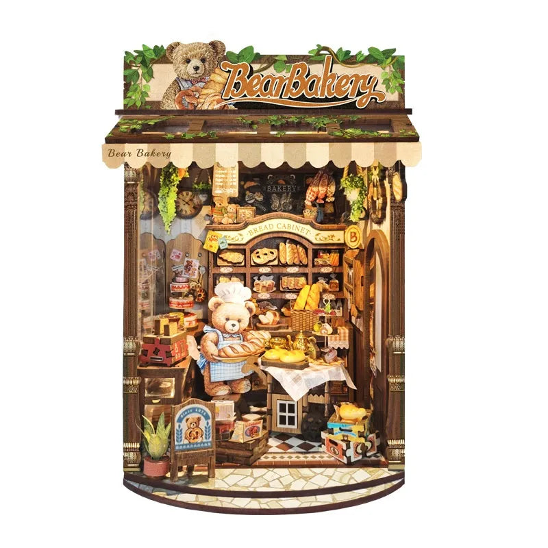 Book Nook - La Boulangerie de l'Ours · book nook · Nookora