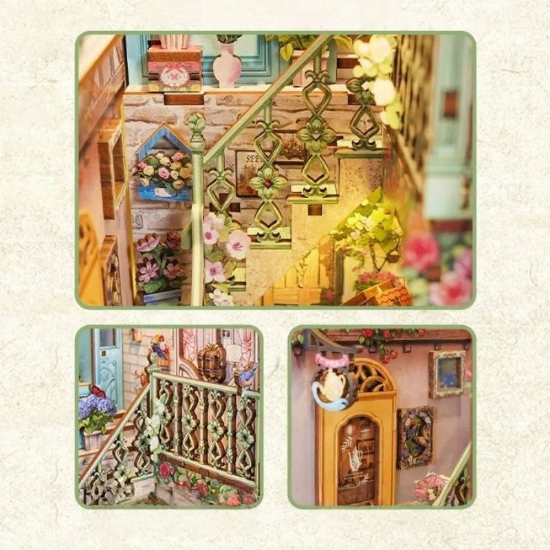 Book Nook - La Boutique de Fleurs · book nook · Nookora