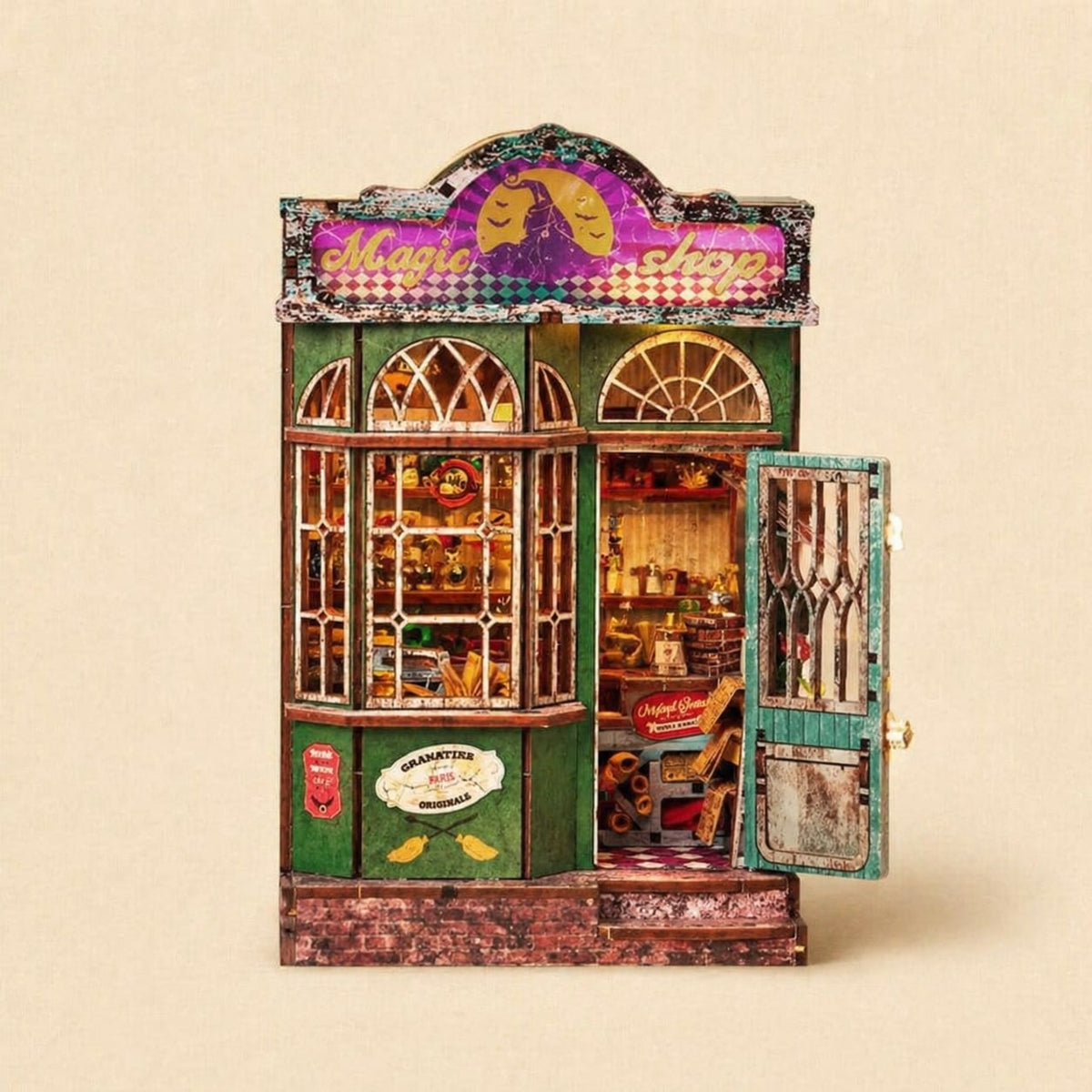 Book Nook - La Boutique Magique · book nook magie · packshot premium · Nookora