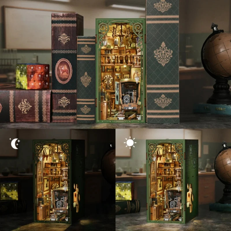 La Dame au Radium · Marie Curie · kit book nook asie, astronomie · Nookora atelier français