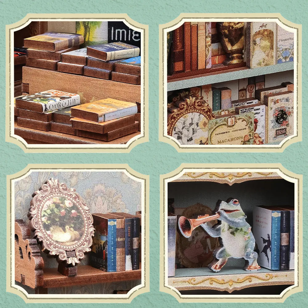 Book Nook - La Librairie de la Muse · book nook · Nookora
