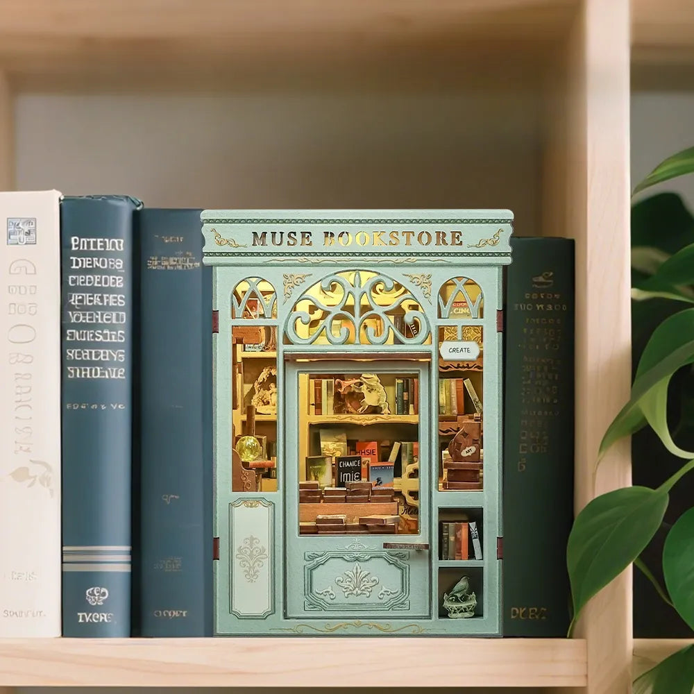 Book Nook - La Librairie de la Muse · book nook · Nookora