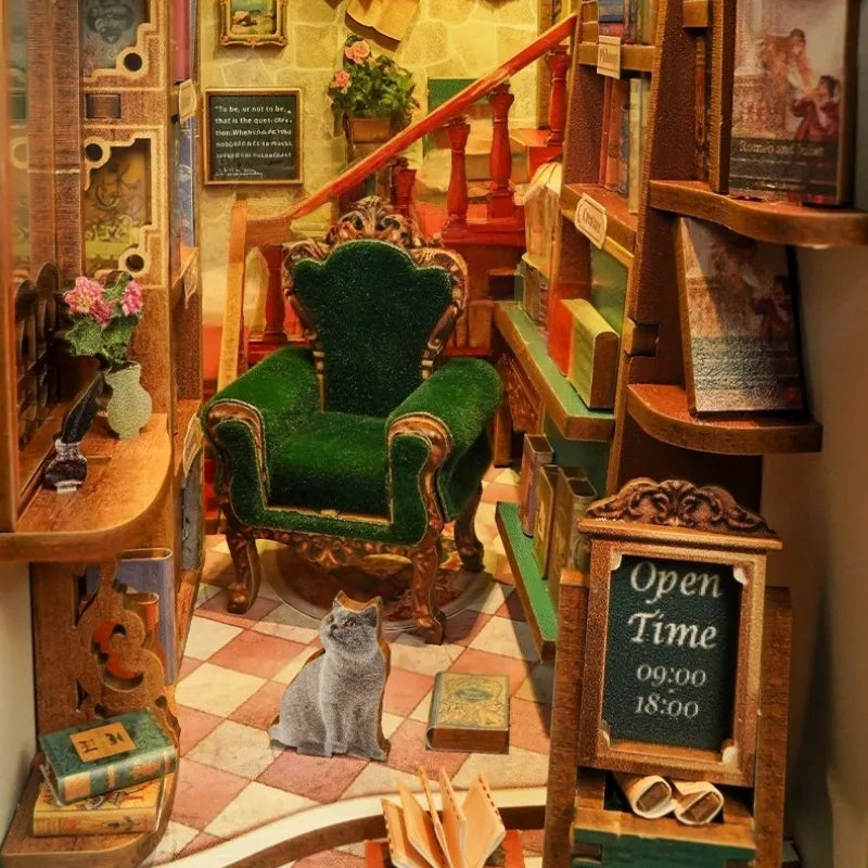 Book Nook - La Librairie de la Rive Gauche · book nook · Nookora