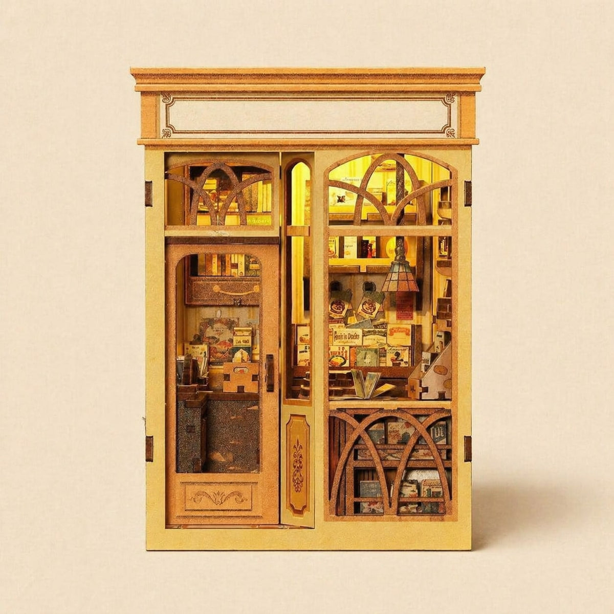 Book Nook - La Librairie Gourmande · book nook bibliothèque · packshot premium · Nookora