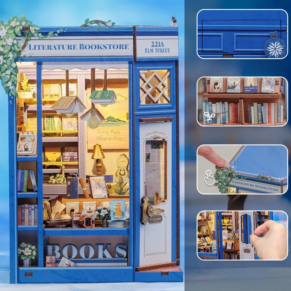 Book Nook - La Librairie Littéraire · book nook · Nookora