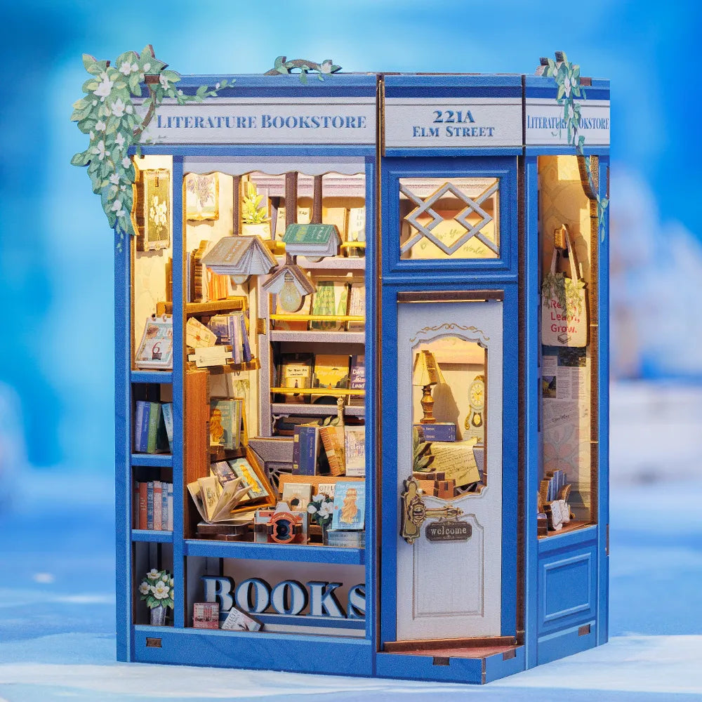 La Librairie Littéraire · kit book nook amour, astronomie · Nookora atelier français
