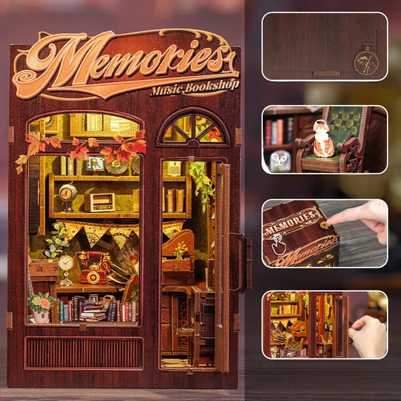 Book Nook - La Librairie Musicale des Souvenirs · book nook · Nookora