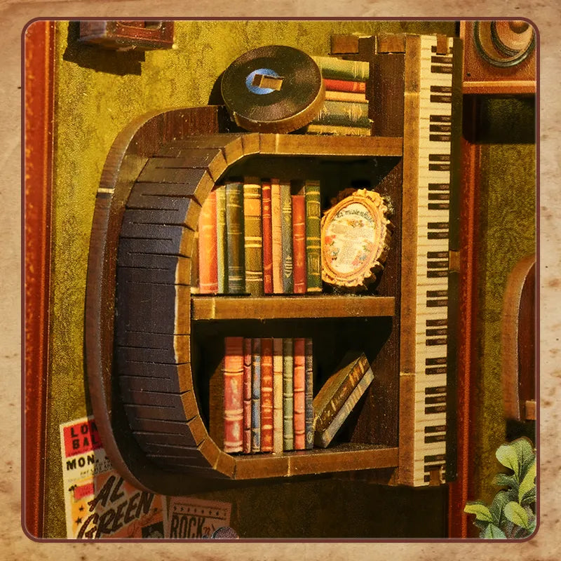 Book Nook - La Librairie Musicale des Souvenirs · book nook · Nookora