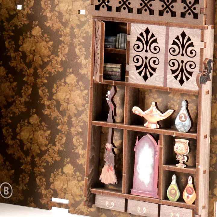 Book Nook - La Nuit Magique · book nook · Nookora