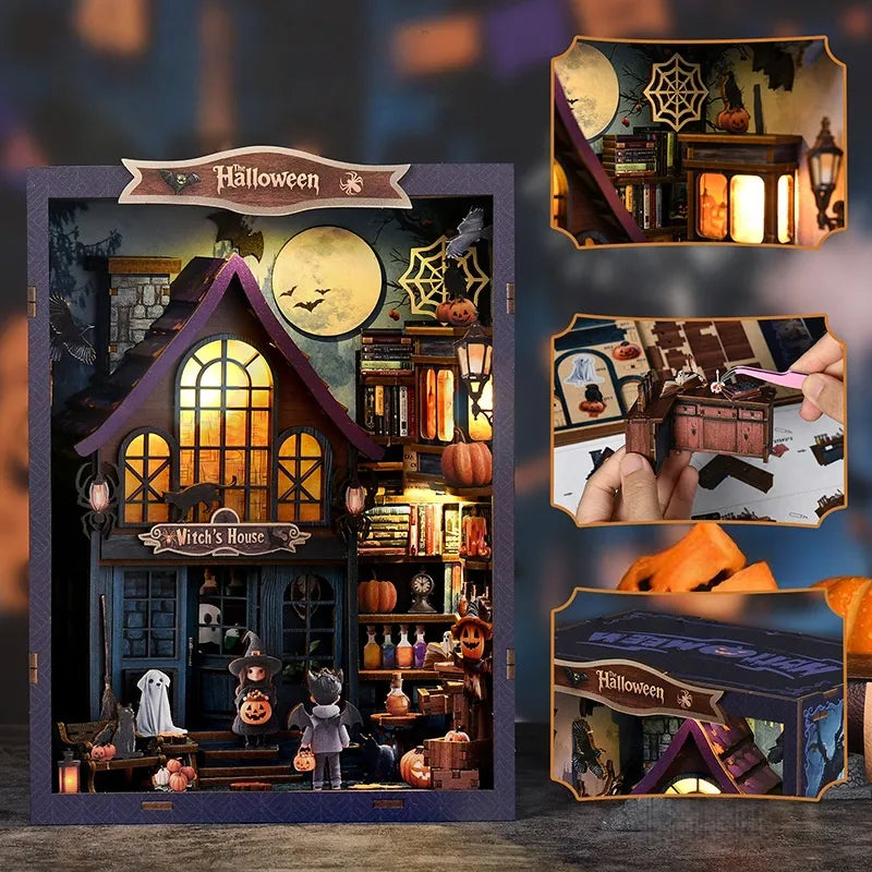 Book Nook - La Nuit Magique du Château · book nook · Nookora