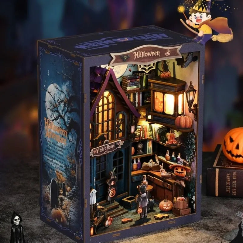 Book Nook - La Nuit Magique du Château · book nook · Nookora