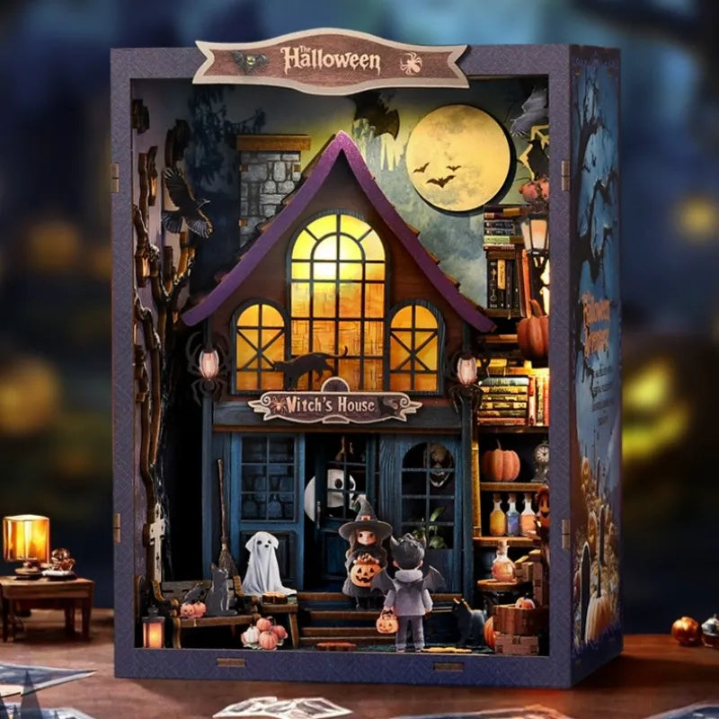 Book Nook - La Nuit Magique du Château · book nook · Nookora
