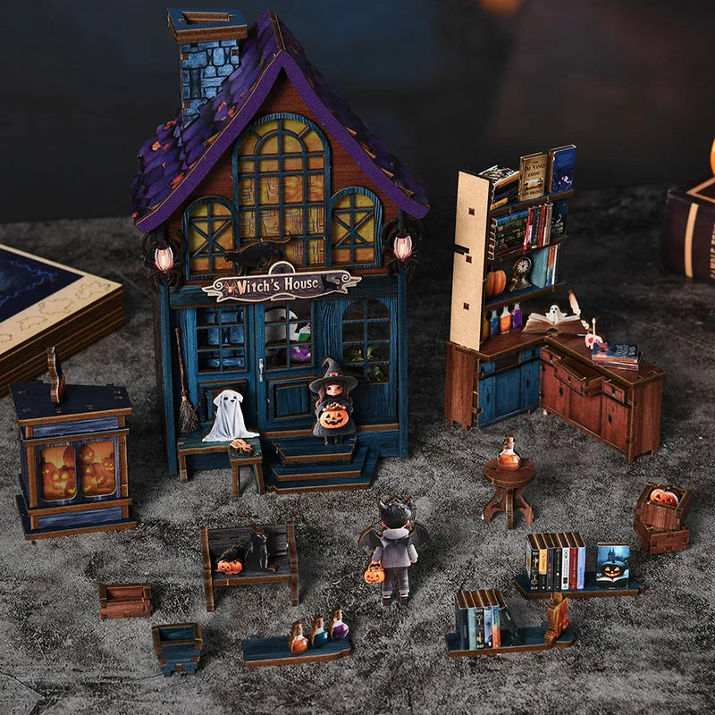 Book Nook - La Nuit Magique du Château · book nook · Nookora