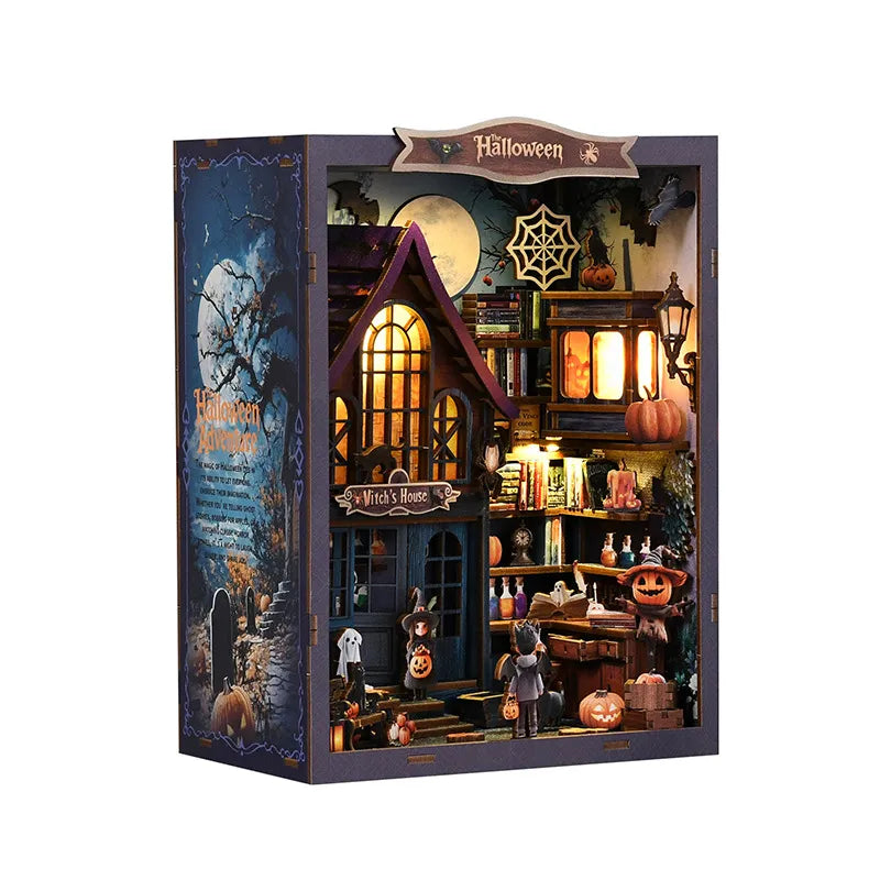 Book Nook - La Nuit Magique du Château · book nook · Nookora