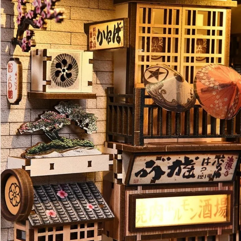 Book Nook - La Ruelle qui Attend le Chat · book nook · Nookora