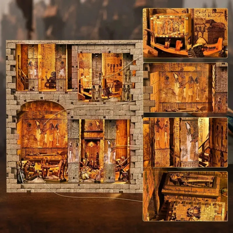 Book Nook - La Tombe du Pharaon · book nook · Nookora